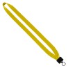 3/4" Cotton Lanyard with Plastic Clamshell & O-Ring