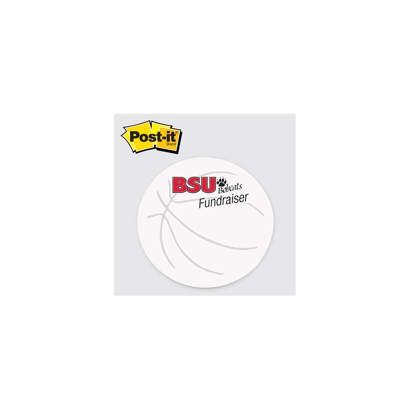 X-Large Post-it® Custom Printed Notes Shapes (50 Sheets) 2 Spot Colors