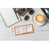 Custom Printed Post-it® Notes (8"x2 7/8") 25 Sheets/ 4 Color