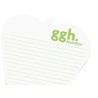 Medium Post-it® Custom Printed Notes Shapes (50 Sheets) 2 Spot Colors