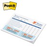 Custom Printed Post-it® Notes (6"x8") 50 Sheets/ 4 Color