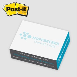 Post-it® Notes Custom Printed Rectangle Half Cube Note Pad (3"x4"x1 3/8")