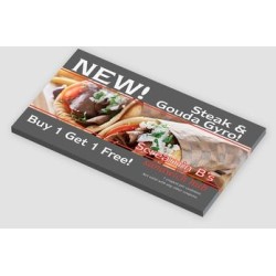 Custom Printed Post-it® Notes (5"x2 7/8") 25 Sheets/ 4 Color