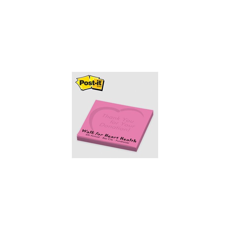 Custom Printed Post-it® Notes (3"x3") 50 Sheets