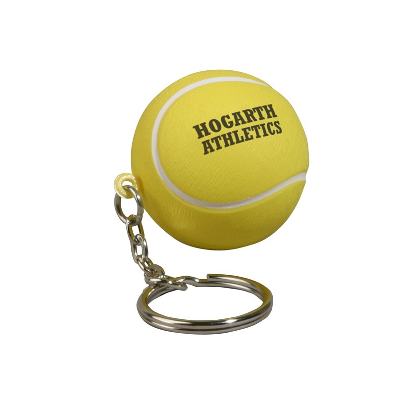 Tennis Ball Stress Reliever Key Chain