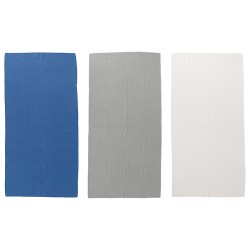 Seaside 30" x 60" Waffle Microfiber Beach Towel