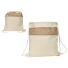 Savanna Jute & Recycled Cotton Drawstring Backpack
