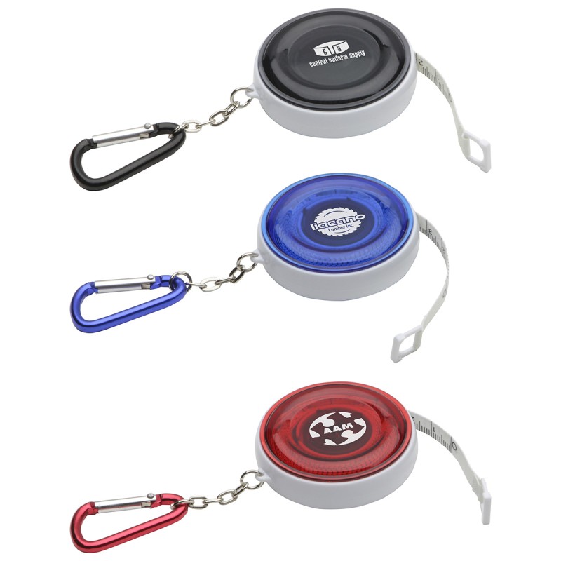 Round Carabiner Tape Measure Round Carabiner Tape Measure