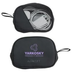 AeroLOFT® Jet Black Tech Organizer Mesh Pouch