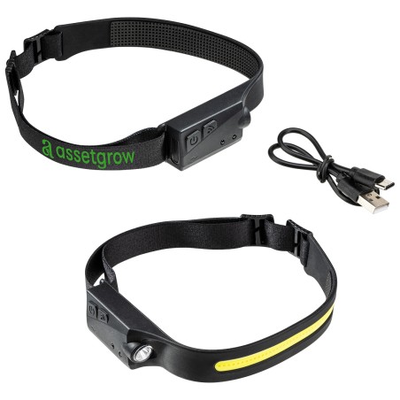 Best Buddy Tools® Comet 2-in-1 Rechargeable COB Lightbar & LED Headlamp with On/Off Sensor