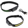 Best Buddy Tools® Comet 2-in-1 Rechargeable COB Lightbar & LED Headlamp with On/Off Sensor