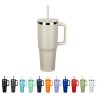 SENSO® Summit 40 oz Insulated Stainless Steel Travel Mug with Press-In Straw Lid