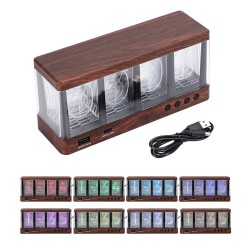 Vintage Clock with Analog-Like Display