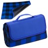 Plaid Barrel Fleece Picnic Blanket