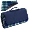 Plaid Barrel Fleece Picnic Blanket