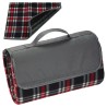Plaid Barrel Fleece Picnic Blanket