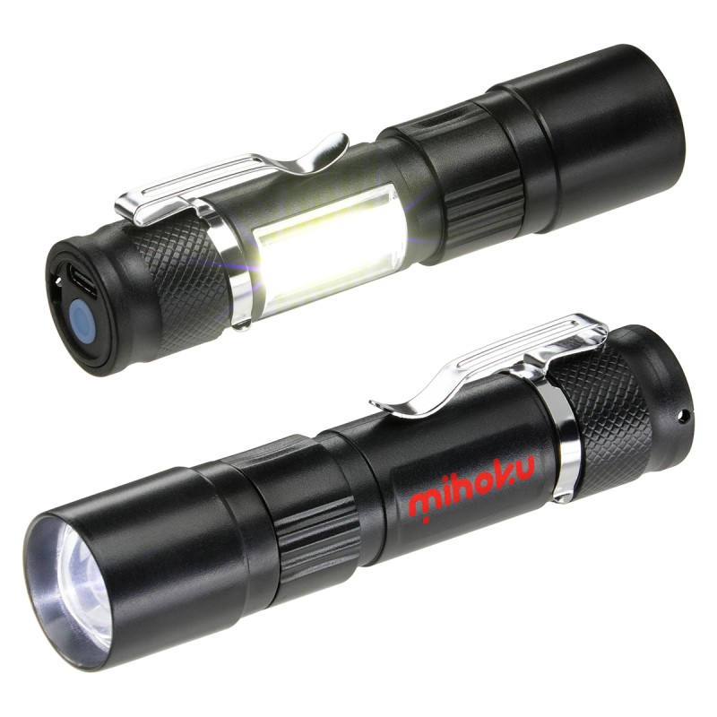 Sentinel Rechargeable COB Worklight & LED Flashlight