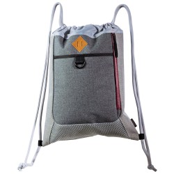 Bordeaux Polycanvas String Backpack by Taroko(TM)