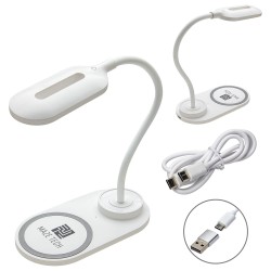 Nova Adjustable Desk Lamp with 15W Wireless Charger