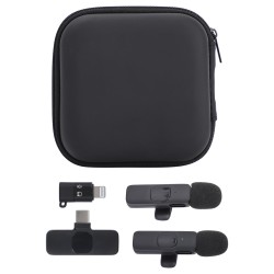 Center Stage Portable Wireless Lavalier Microphone - Set of 2