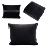 Cuddle Micro Plush Travel Blanket with Attachable Hood & Pillow Case