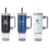 NAYAD® Quest 23 oz Stainless Steel Double-Wall Mug with Foldable Handle & Snack Cup