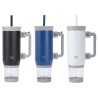 NAYAD® Quest 23 oz Stainless Steel Double-Wall Mug with Foldable Handle & Snack Cup