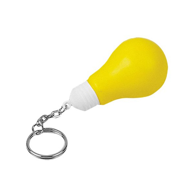 Lightbulb Stress Reliever Key Chain