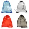 Diamond Clear TPU Drawstring Backpack
