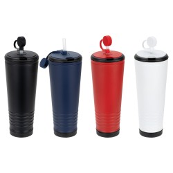 Klaxon 23 oz Stainless Steel/Polypropylene Tumbler with Built-In Horn