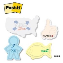 Post-it® Custom Printed Notes Shapes — X-Large - 50 sheet