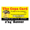 Custom Full Color Banner 2'x4'- 13 oz. Vinyl with grommets