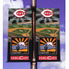 Custom Full Color Pole Banner 24"x48" Two Sided - 13 oz. Vinyl with grommets