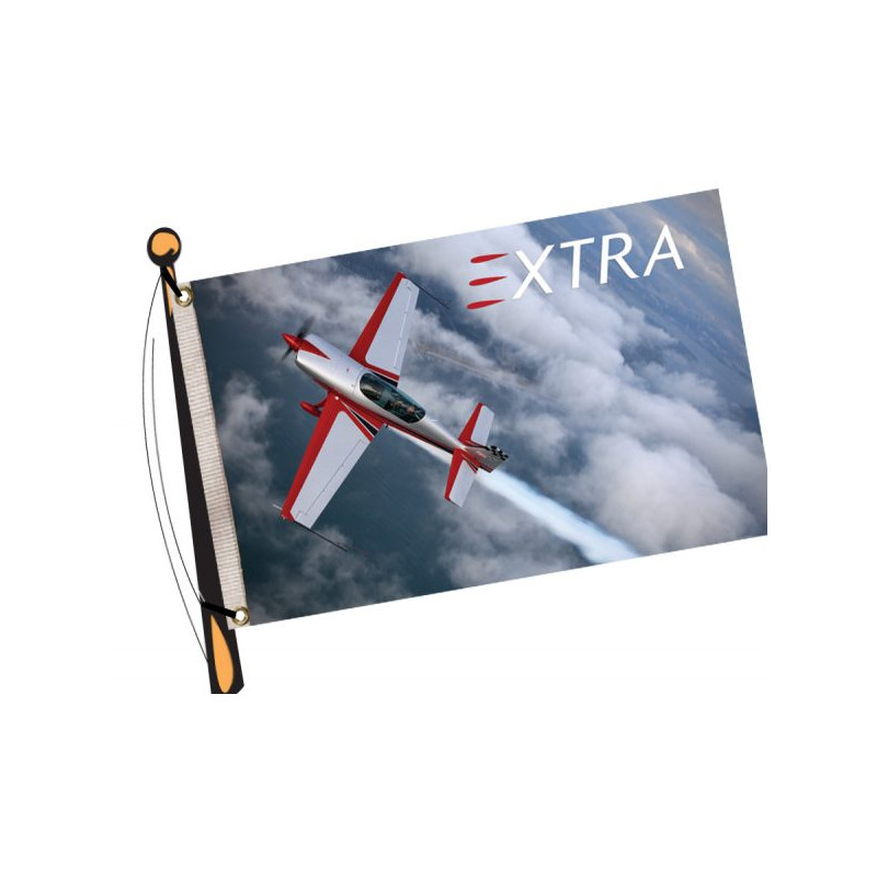 RUSH 24 Hour 14"x20" Double Sided Flag With Webbing & 2 Grommets