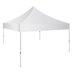 10' Steel Tent Kit, Includes Steel Frame, Sublimated Canopy, Carry Case