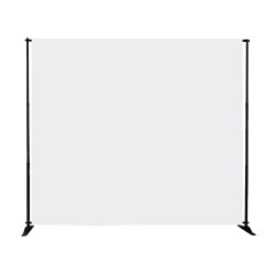 Trade Show Pack 1/ 8x8 Vinyl Banner, Econo 33" Retractable, 6' Throw