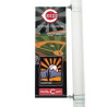 Custom Full Color Pole Banner 18"x36" Two Sided - 13 oz. Vinyl with grommets