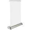 Mini Table Top Retractable Banner Stand w/ Graphic - 12"x16.5"
