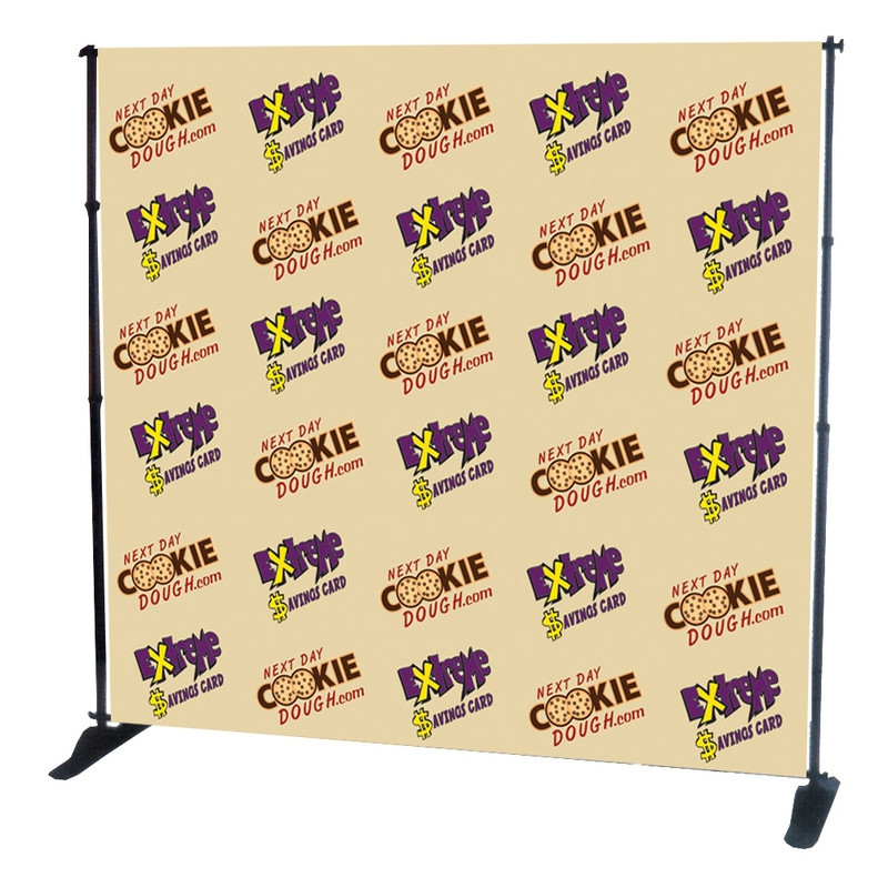 10'x10' Fabric step and repeat Banner for Pegasus Stand - Banner Only