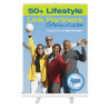 Table Top Retractable 24"x40" Banner Stand w/ Graphic RUSH