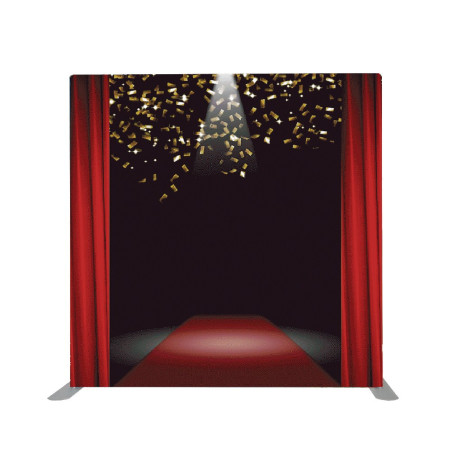 Tension Fabric Stand 8x8' - 2 Sided RUSH