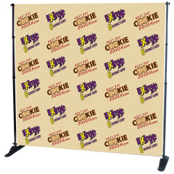 8'x8' Fabric Banner for Pegasus Stand - Banner Only