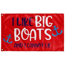36" x 60" Double Sided Boat Flag