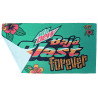 Premium Sand Free Waffle Weave, Beach Towel, 30" x 60" 380 GSM Sublimated Graphics Edge to Edge