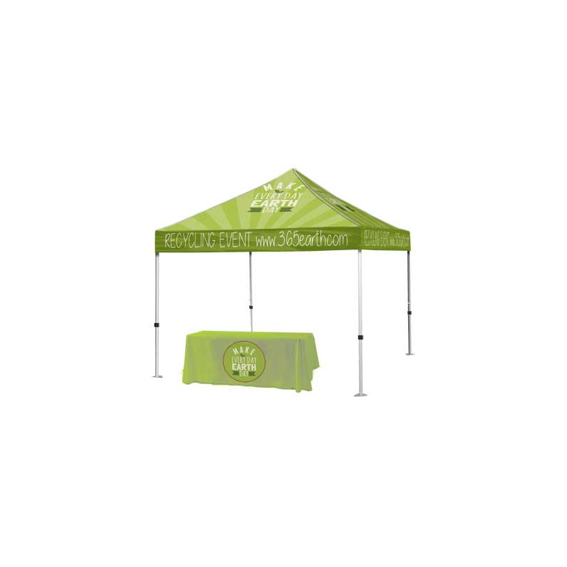 Aluminum Event Tent Package 1 Tent + Throw