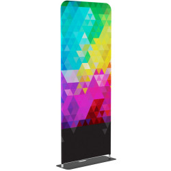 Tension Fabric Banner 36x90 w/stand 2 sided 2 day RUSH