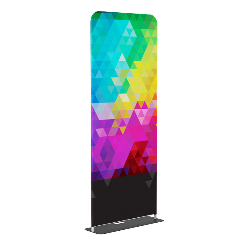 Tension Fabric Banner 36x90 w/stand 2 sided 2 day RUSH