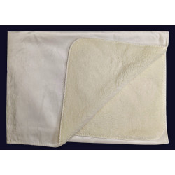 Sherpa Faux Wool Lined Micro Mink Throw, 60x80, Sublimated Edge to Edge 1 side