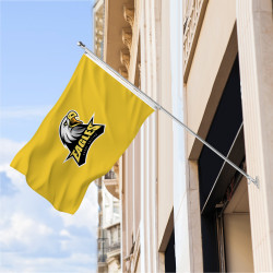 Rush 48 Hour 12"x18" Double Sided Flag With Webbing & Grommets