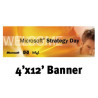 Mesh Vinyl Banner - 4'x12' w/grommets